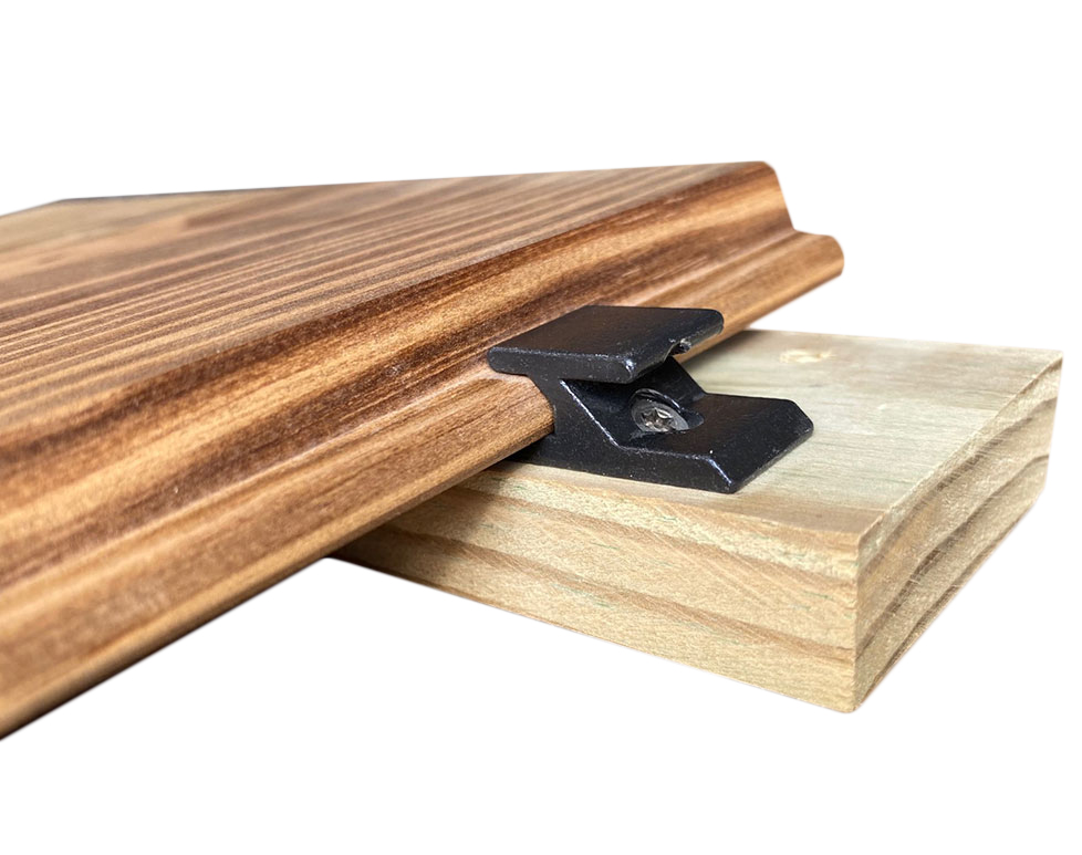 Picture of Wood Haven's rainscreen clip hardware